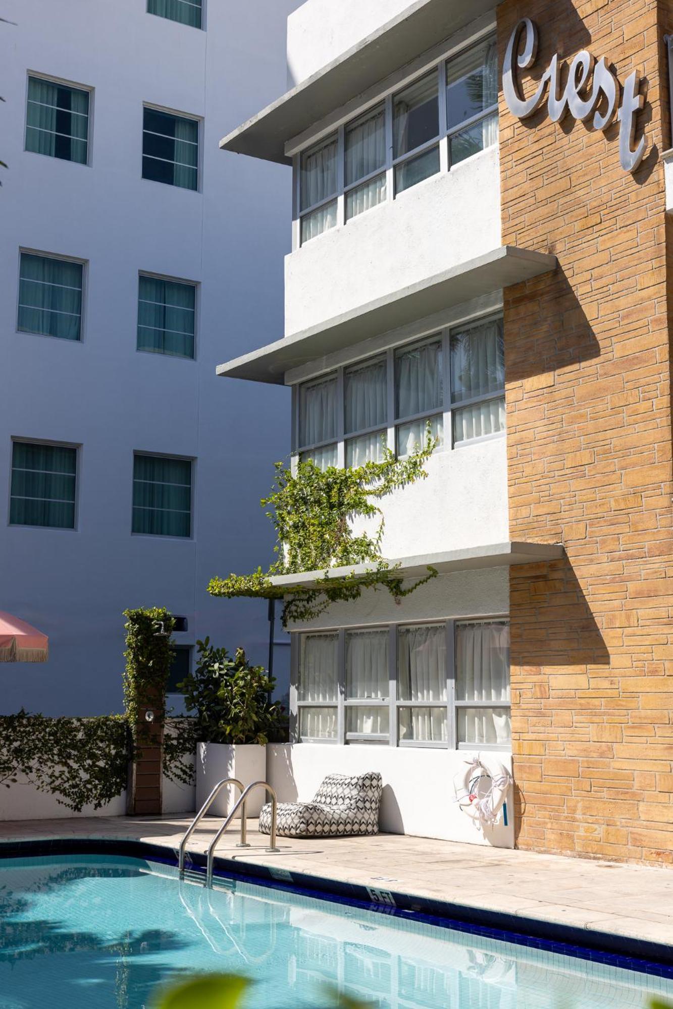 מיאמי ביץ' Crest Hotel Suites מראה חיצוני תמונה